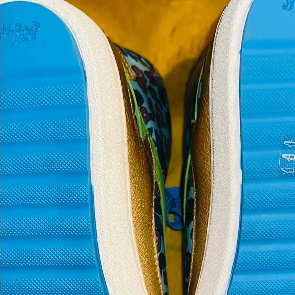 COACH LEATHER FLOWER HIGHT TOP - Picture 4 of 4